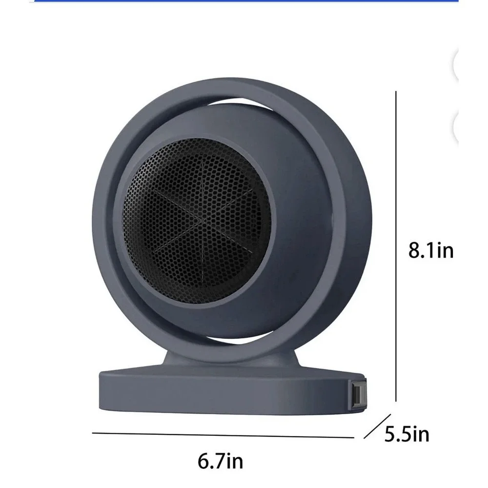 Electric Heater Fast Heating Stove Heater Portable Hot‎ Air Blower Bathroom Room